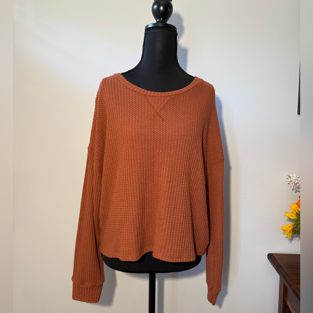 Waffle Knit Studio Ko Top